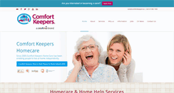 Desktop Screenshot of comfortkeepers.ie