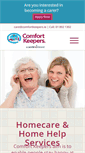 Mobile Screenshot of comfortkeepers.ie