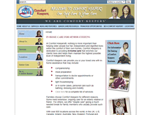 Tablet Screenshot of comfortkeepers.com.sg