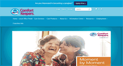 Desktop Screenshot of comfortkeepers.ca